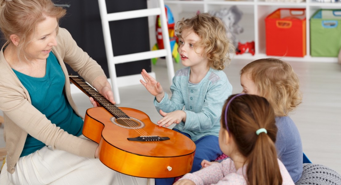 Pourquoi privilégier l'éveil musical après des enfants